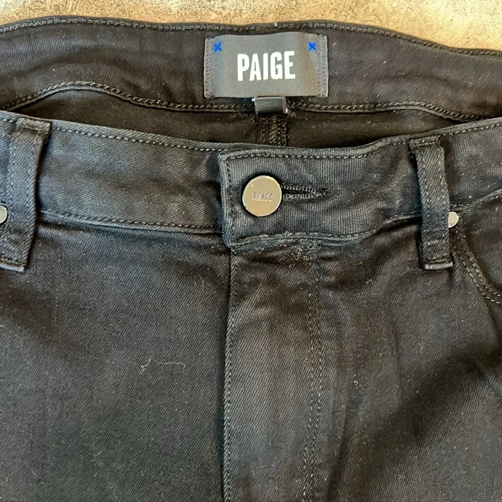 Paige Hoxton Ankle Black Jeans 32 - Picture 4 of 9
